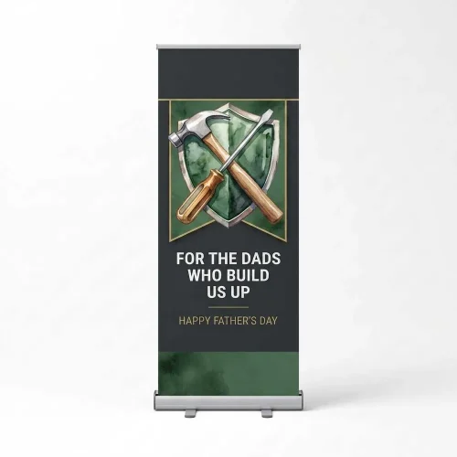 Church Banner Retractable Fathers Day 12