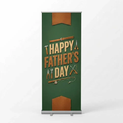 Church Banner Retractable Fathers Day 15
