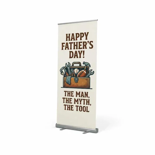 Church Banner Retractable Fathers Day 17