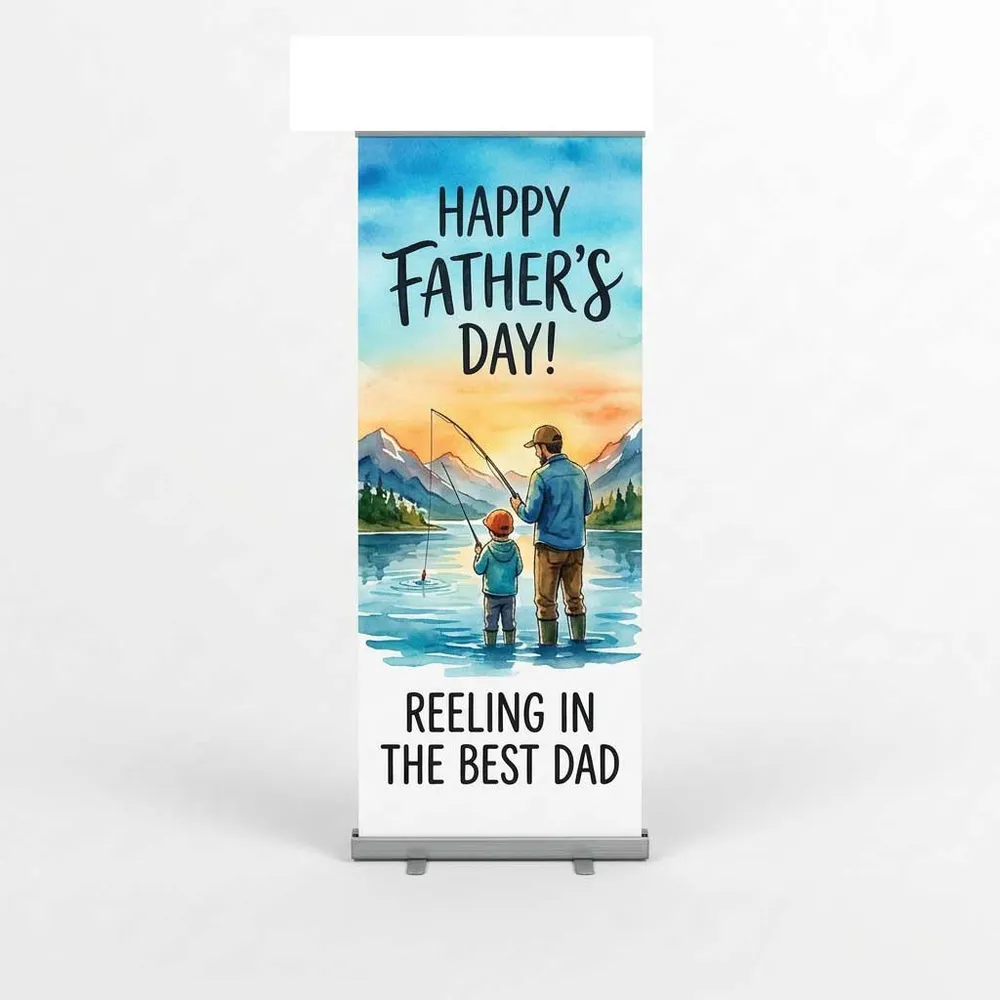 Church Banner Retractable Fathers Day 18