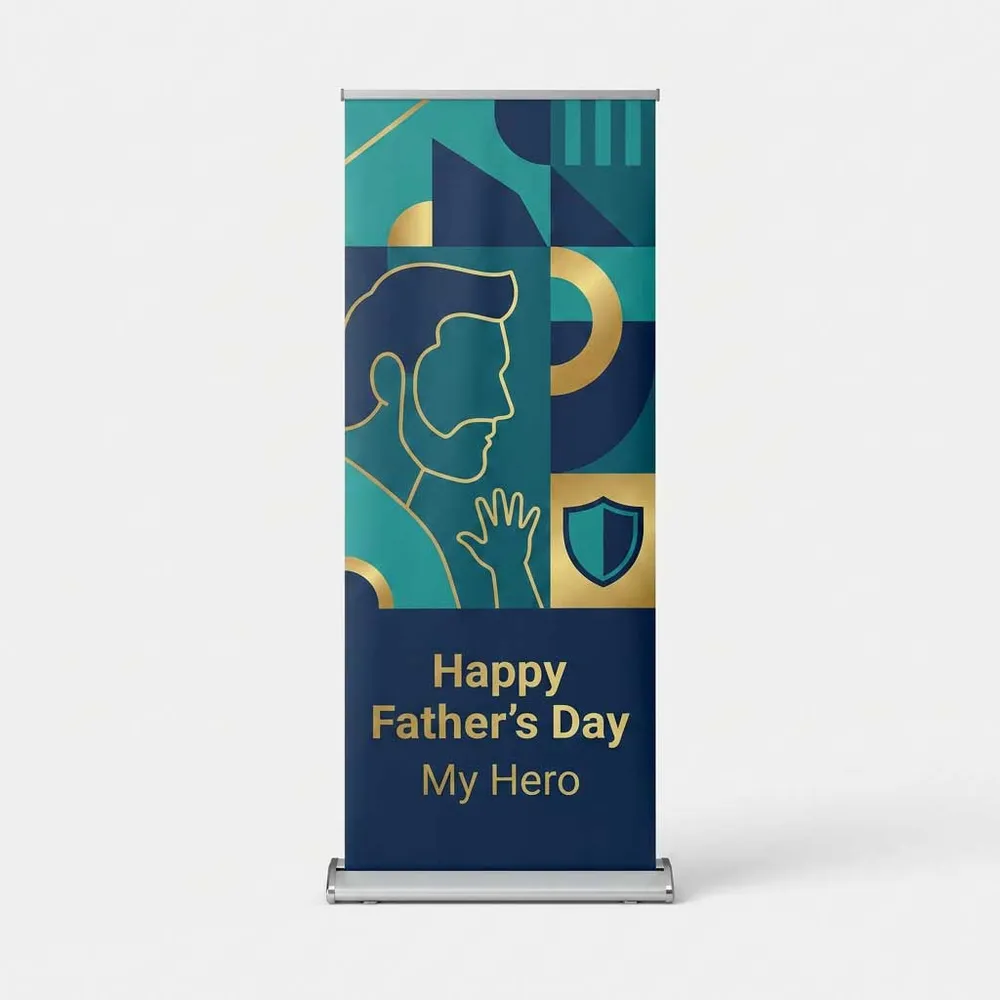 Church Banner Retractable Fathers Day 19