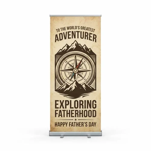 Church Banner Retractable Fathers Day 9