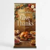 Church Banner Retractable Thanksgiving 14