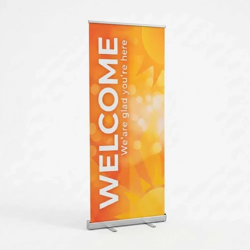 Church Banner Retractable Welcome 10