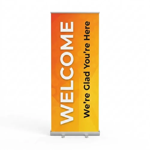 Church Banner Retractable Welcome 6