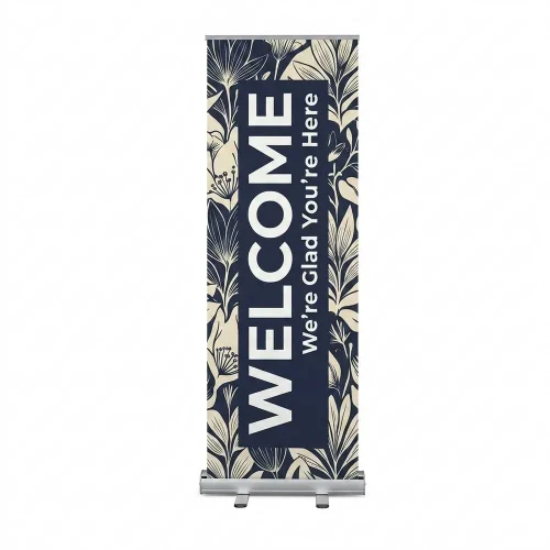 Church Banner Retractable Welcome 8