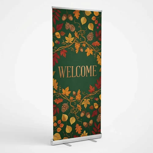 Church Banner Retractable Welcome Fall2