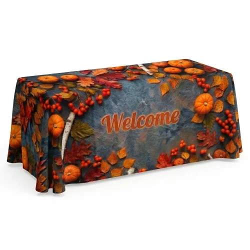 Church Banner Table Throws Fall Welcome 2