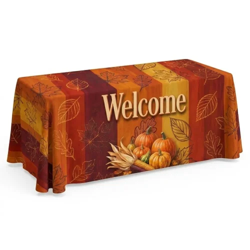 Church Banner Table Throws Fall Welcome 4