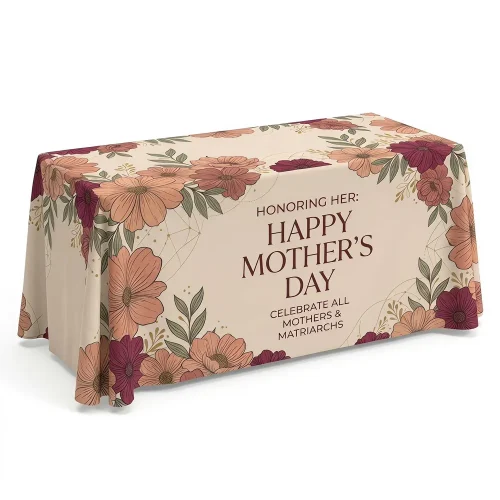 Mother's Day Tablecloths & Decorative Table Throws