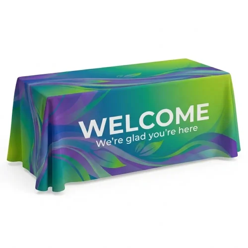 Church Banner Table Throws Welcome 10
