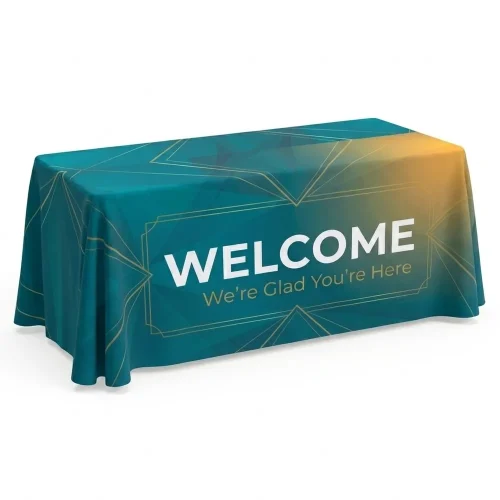 Church Banner Table Throws Welcome 9