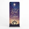 Church Banner Tension Fabric Display Christmas The Lord Is Come 6