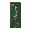 Church Banner Tension Fabric Display Christmas Welcome 10a