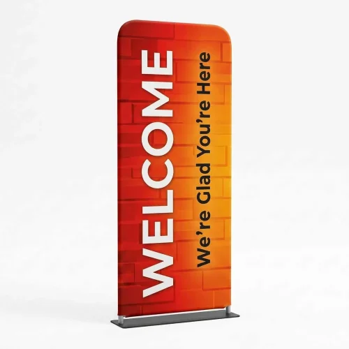 Church Banner Tension Fabric Display Welcome 4