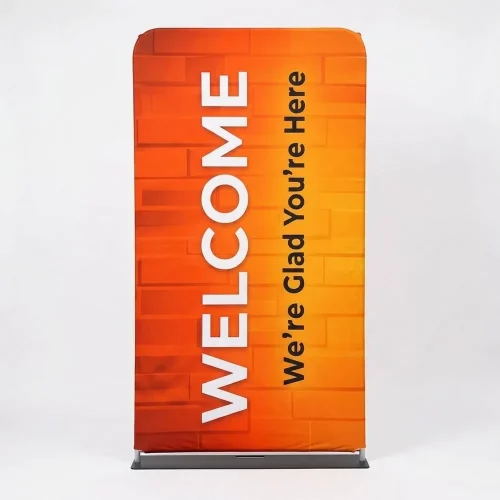 Church Banner Welcome 4ft Tension Fabric 13