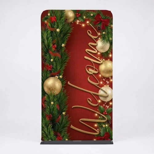 Church Banner Welcome 4ft Tension Fabric 17