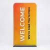 Church Banner Welcome 4ft Tension Fabric 19