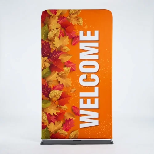 Church Banner Welcome 4ft Tension Fabric 2