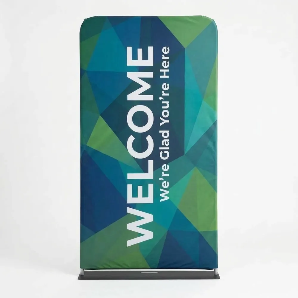 Church Banner Welcome 4ft Tension Fabric 23