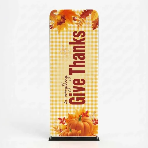 Church Banners 3ft Tension Banner Fall Thanksgiving 2