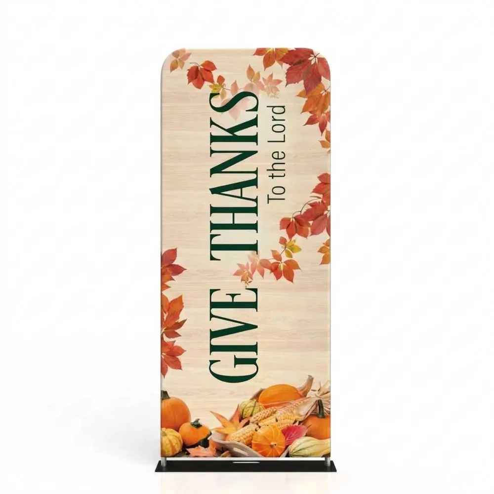 Church Banners 3ft Tension Banner Fall Thanksgiving 4