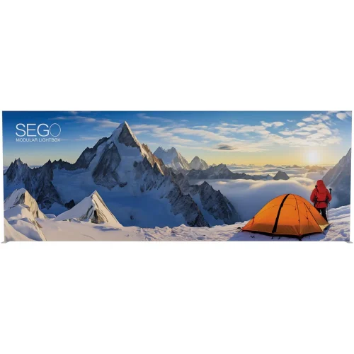 20 ft SEGO Modular Lightbox – Double-Sided